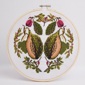 RHS Cross Stitch Kit Melon Large